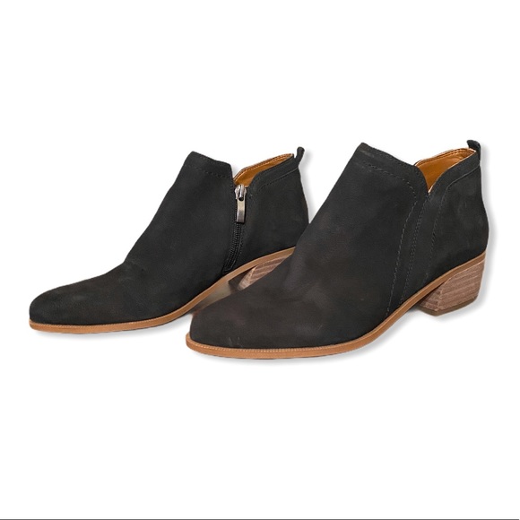 franco sarto laslo black bootie